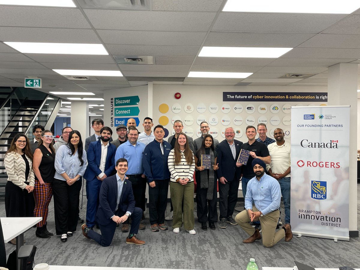 Huge thanks to the Rogers Cybersecure Catalyst for an amazing two-day event. Our notebooks are full and we’re excited to turn what we learned into action.

Great conversations and insights from an incredible group of innovators.