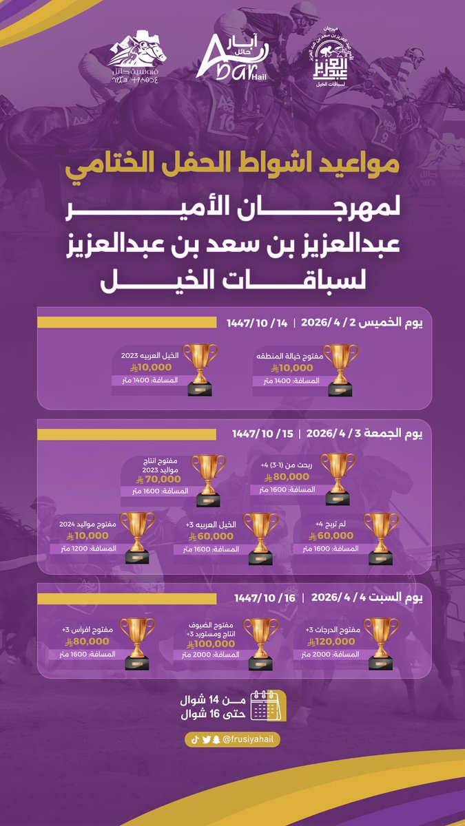 فروسية حائل tweet media