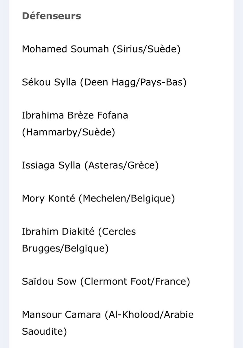 𝗝𝗼𝘂𝗲𝘂𝗿𝘀 𝗚𝘂𝗶𝗻𝗲́𝗲𝗻𝘀 🇬🇳🐘 tweet media