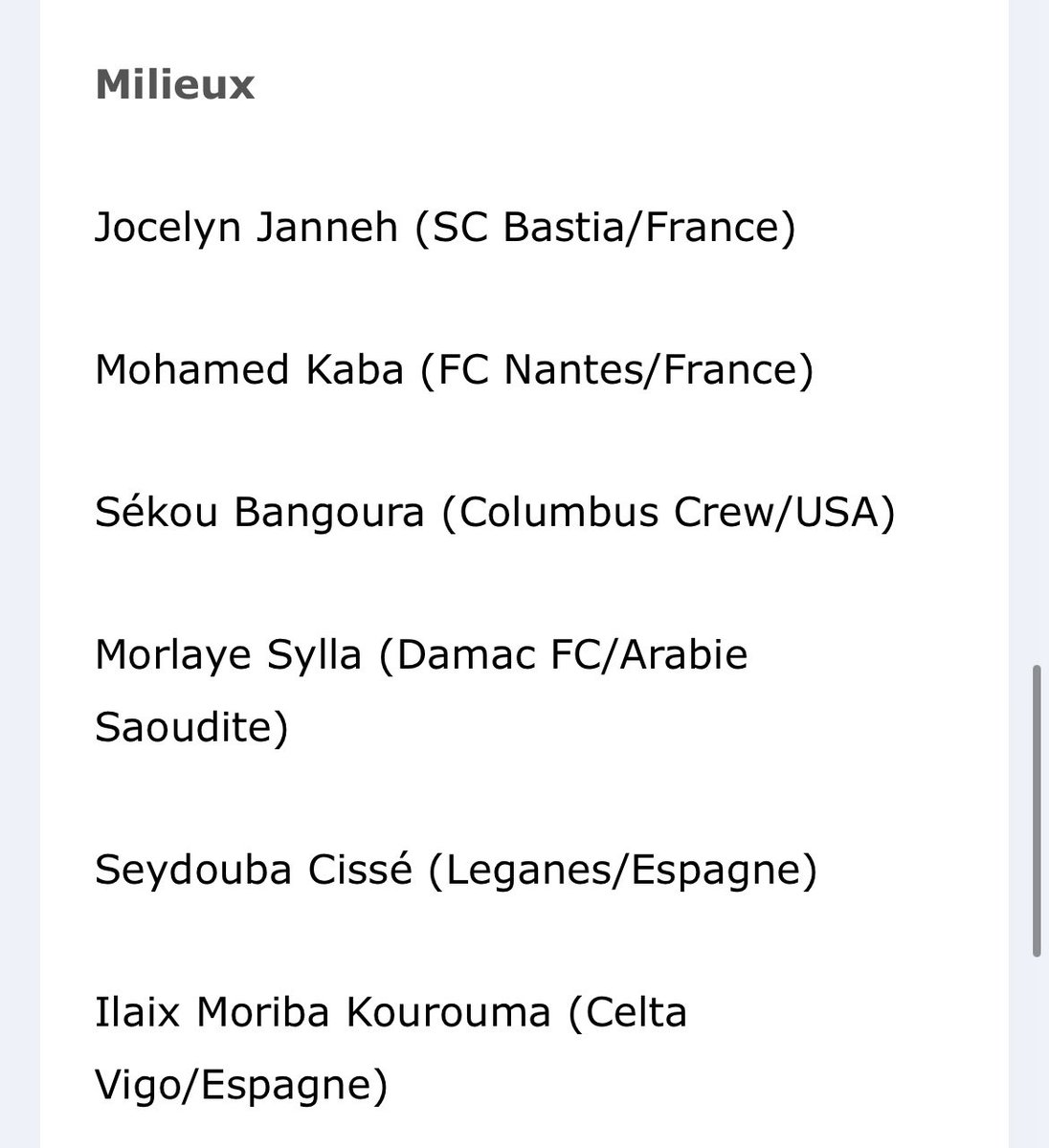 𝗝𝗼𝘂𝗲𝘂𝗿𝘀 𝗚𝘂𝗶𝗻𝗲́𝗲𝗻𝘀 🇬🇳🐘 tweet media