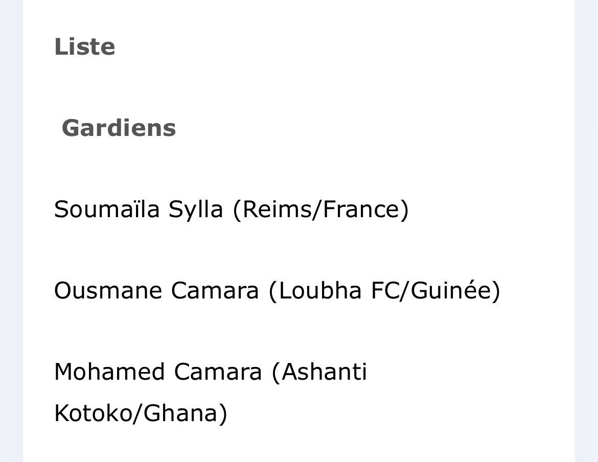 𝗝𝗼𝘂𝗲𝘂𝗿𝘀 𝗚𝘂𝗶𝗻𝗲́𝗲𝗻𝘀 🇬🇳🐘 tweet media