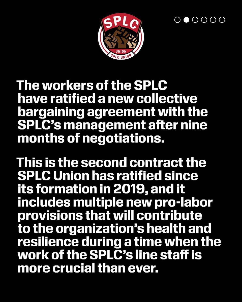 SPLC Union tweet media