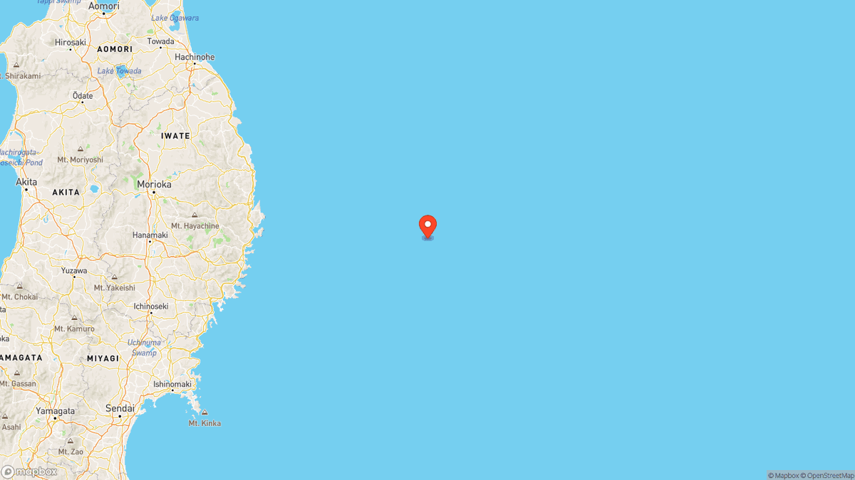RapidQuakeAlert's tweet photo. [🚨] Earthquake Final Data: A magnitude 5.2 #earthquake #地震 with an intensity of 2 has occured 三陸沖 (Off the coast of Sanriku) with a depth of 40km at 03/14 04:55 JST. #japan https://t.co/Wsl6jwyrvv