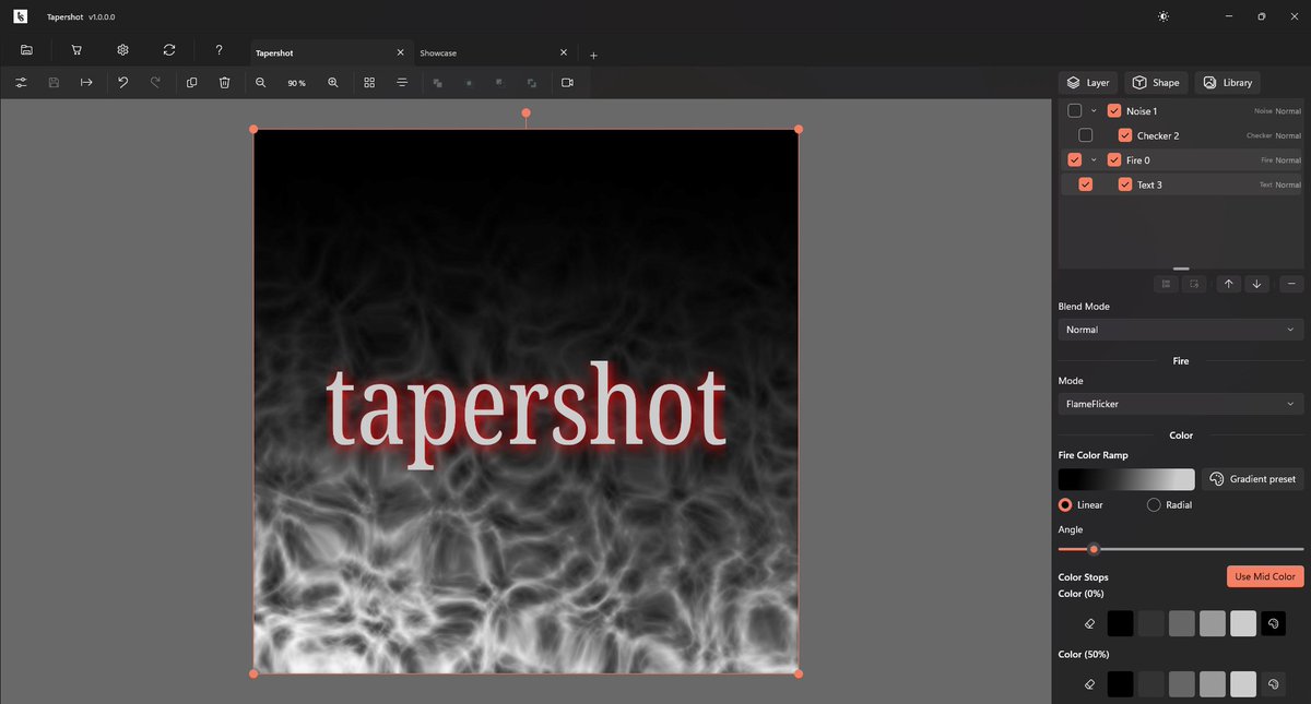 Mixturify's tweet photo. Introducing #Tapershot - A new Windows app for making layer-based procedural textures, patterns or simple graphics design. Generate &amp; tweak noises, waves, grids, fractals, and many other advanced structures. Download now on the Microsoft Store: https://t.co/diFIjKuO69 https://t.co/1lnVSkEx1J