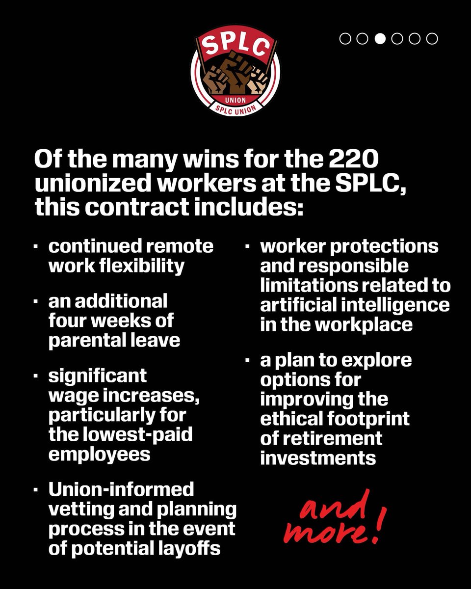 SPLC Union tweet media