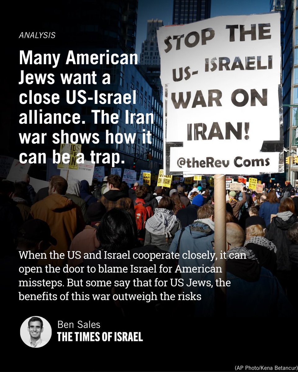 The Times of Israel tweet media