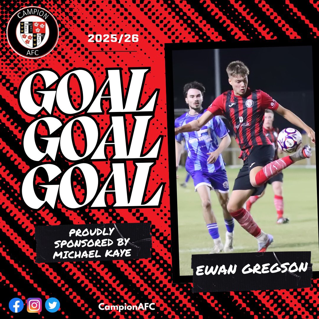 CampionAFC's tweet photo. GGGGGOOOOOOOAAAAAALLLLL!!!!

10’ - Gregson cuts inside and finishes brilliantly following great work from Normanton!!

🔴 1-0 🟡 https://t.co/5m1xsM4dSJ