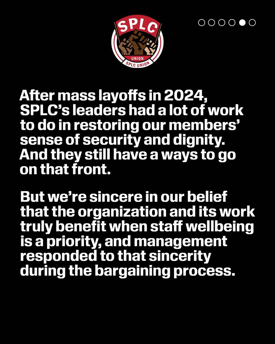 SPLC Union tweet media