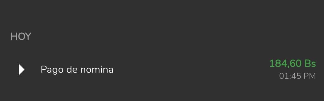 MVelazcoM's tweet photo. Recibí hoy, a través de mi DM en redes sociales, una captura de pantalla de un pago de nómina correspondiente a un médico venezolano.

184,60 Bs., que al cambio oficial equivalen a 0,42 dólares.

Esto es inaudito. Es el sometimiento intencional al hambre, a la miseria y a la pobreza de una nación herida.

Por esto peleamos. Por esto luchamos: para que, en la Venezuela que viene, quien trabaje viva con dignidad, fruto de su esfuerzo.