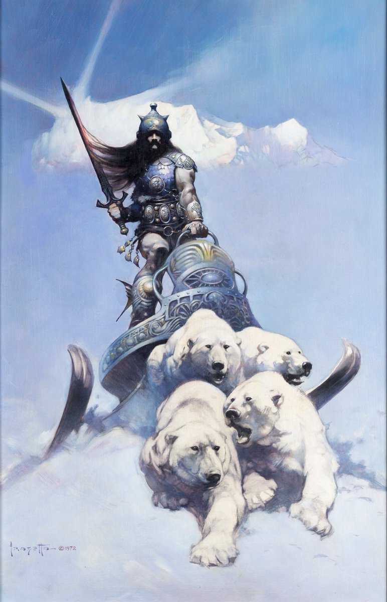 Frank Frazetta tweet media