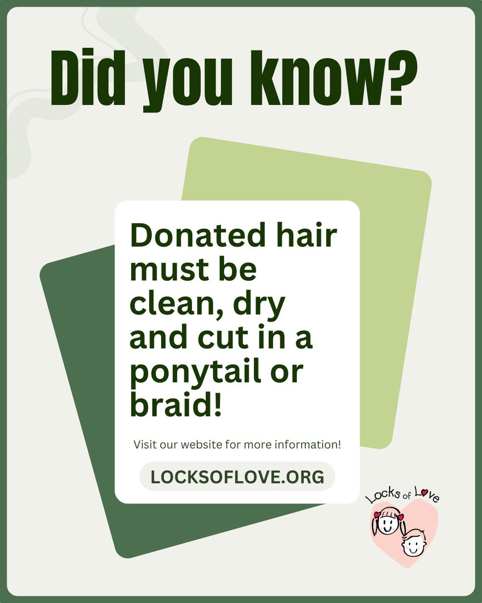 Locks of Love tweet media