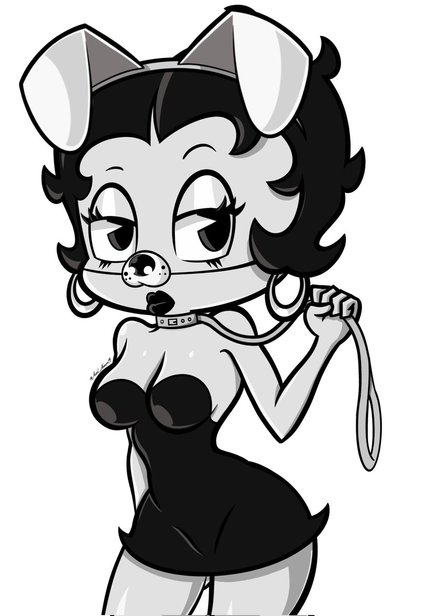 Betty is feeling nostalgic and is ready for walkies.
#BettyBoop