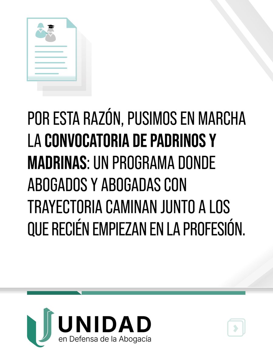 Unidad en Defensa de la Abogacía tweet media