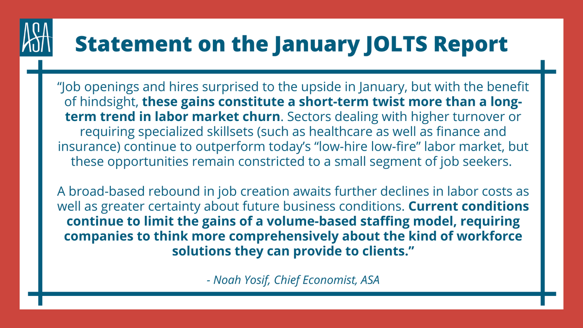 American Staffing Association tweet media