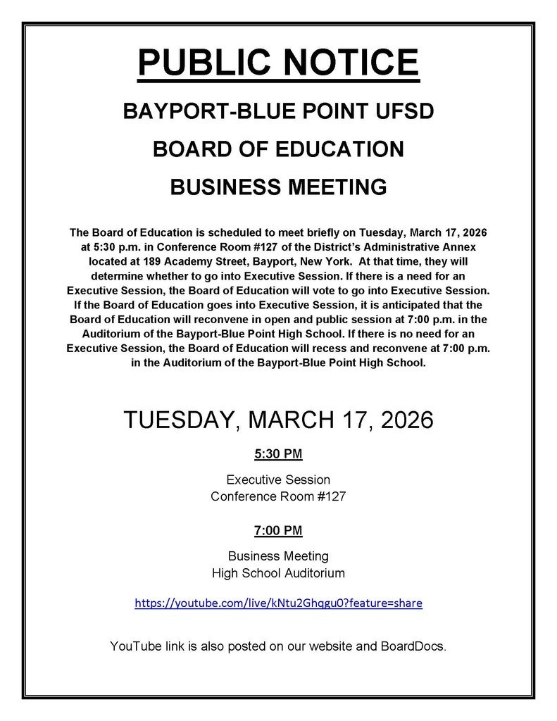 Bayport-Blue Point tweet media