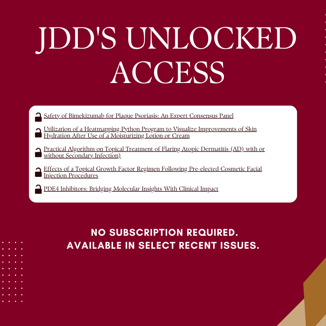 Journal of Drugs in Dermatology (JDD) tweet media