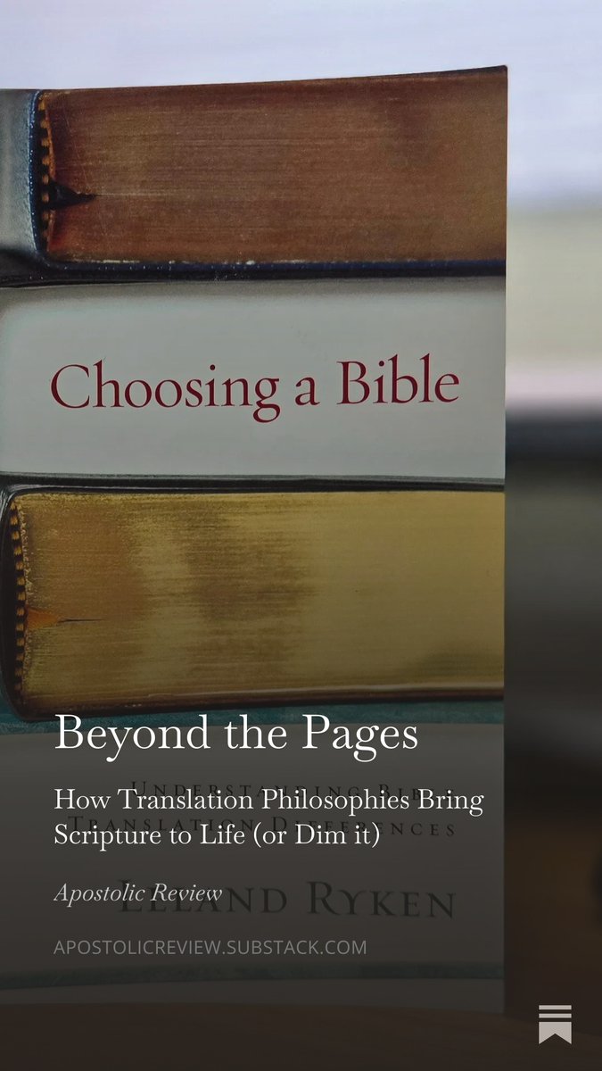 Apostolic Review tweet media