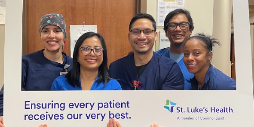 St. Luke's Health tweet media
