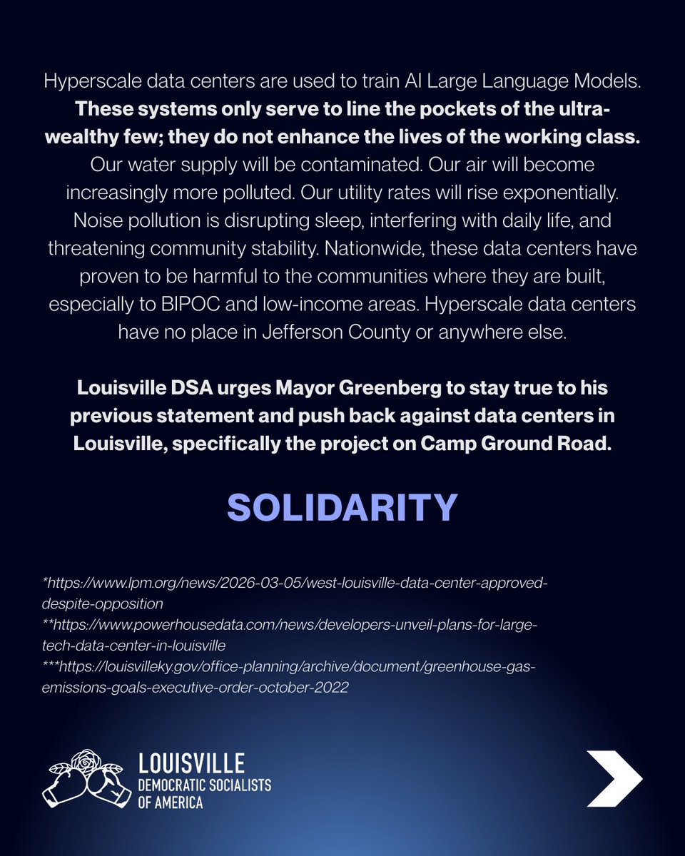 Louisville DSA 🌹 tweet media