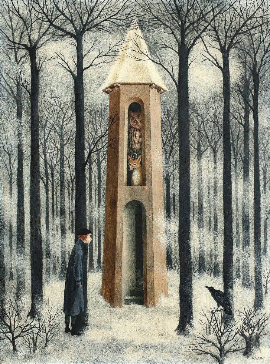 Arteymas_'s tweet photo. Remedios Varo
Española-Mexicana, 1908-1963
"La escuela de la vida", 1962
Óleo sobre masonita
40 x 30 cm. (153 ⁄4 x 113 ⁄4 pulgadas. )
Colección privada 🦊 https://t.co/MPn21jQudU