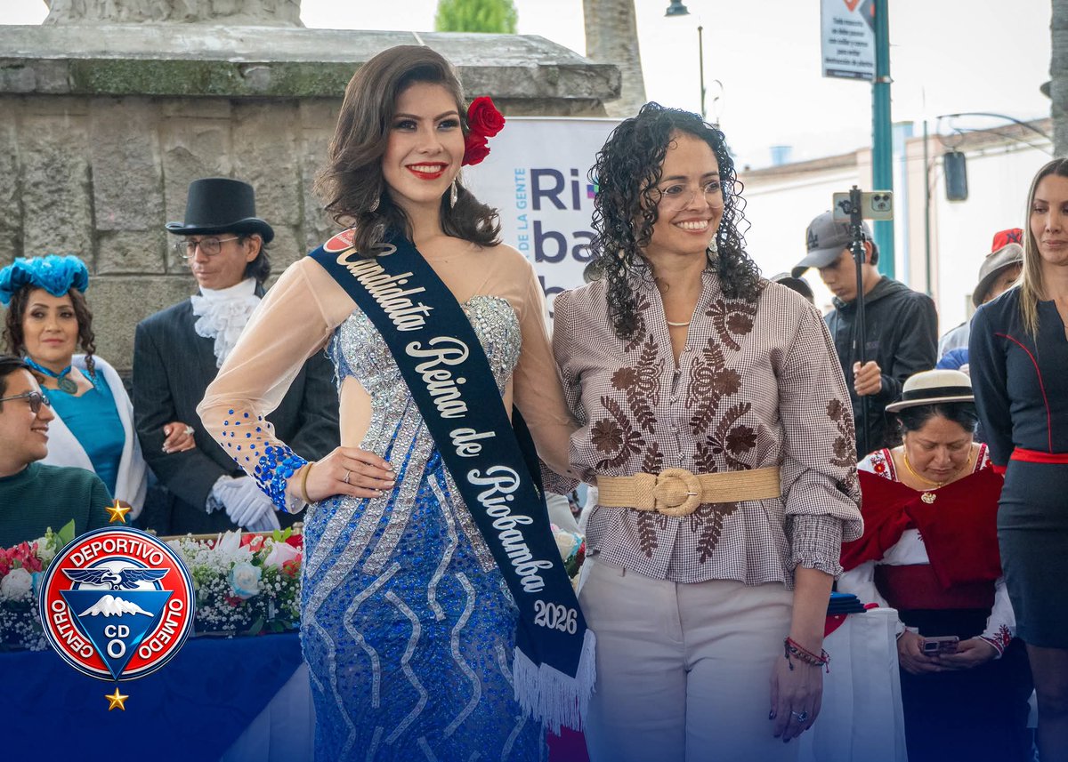 cdolmedoficial's tweet photo. Presentamos a María Gabriela Ortiz, hermosa mujer riobambeña que representa al Centro Deportivo Olmedo como candidata a Reina de Riobamba 2026. 👑
Le auguramos muchos éxitos en este certamen. ¡Riobamba y el Ciclón de los Andes están contigo! ❤️💙
#ReinaDeRiobamba2026 #CDOlmedo https://t.co/U9WPtTj74W