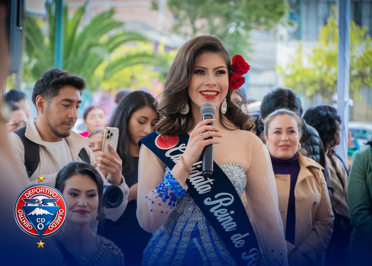 cdolmedoficial's tweet photo. Presentamos a María Gabriela Ortiz, hermosa mujer riobambeña que representa al Centro Deportivo Olmedo como candidata a Reina de Riobamba 2026. 👑
Le auguramos muchos éxitos en este certamen. ¡Riobamba y el Ciclón de los Andes están contigo! ❤️💙
#ReinaDeRiobamba2026 #CDOlmedo https://t.co/U9WPtTj74W