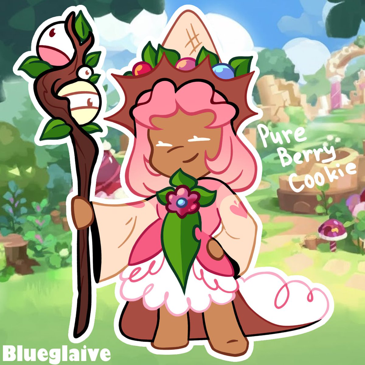 blueglaive_'s tweet photo. Fusion Challenge? Yeap

🍓 Pure Berry cookie ✨

#crk #hollyberrycookie #purevanillacookie #cookierun #cookierunkingdom #artchallenge #pureberrycookie https://t.co/NCUetYxqdr