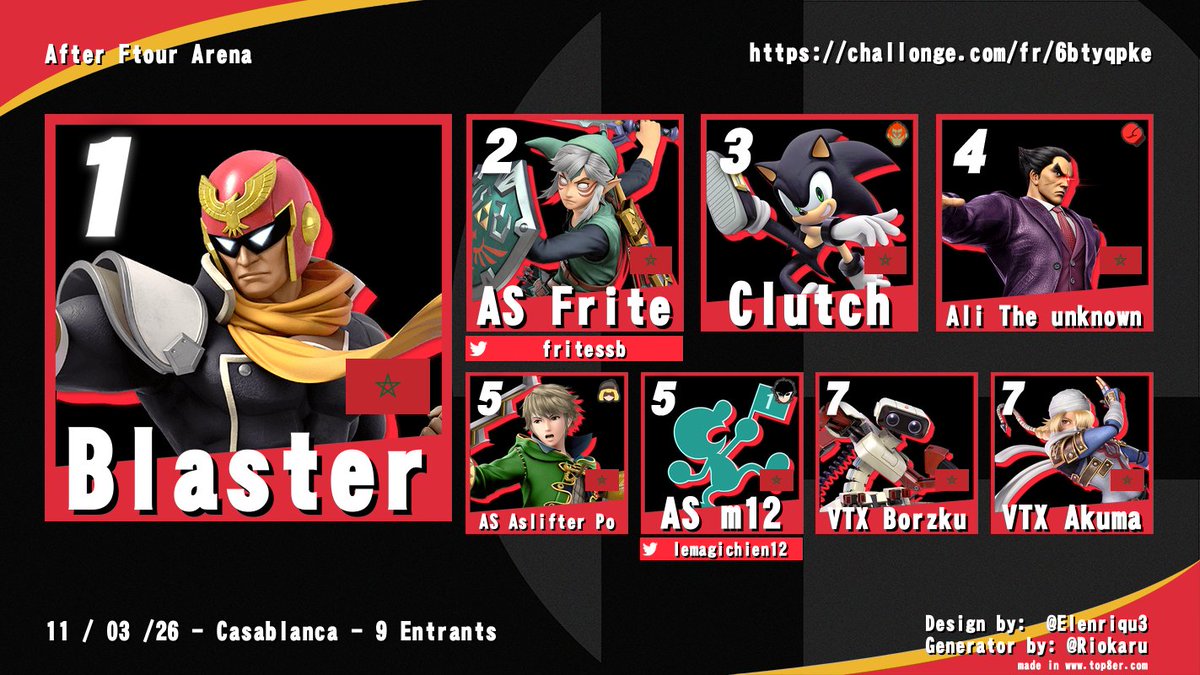 ELMaghrebi Smash Bros League tweet media