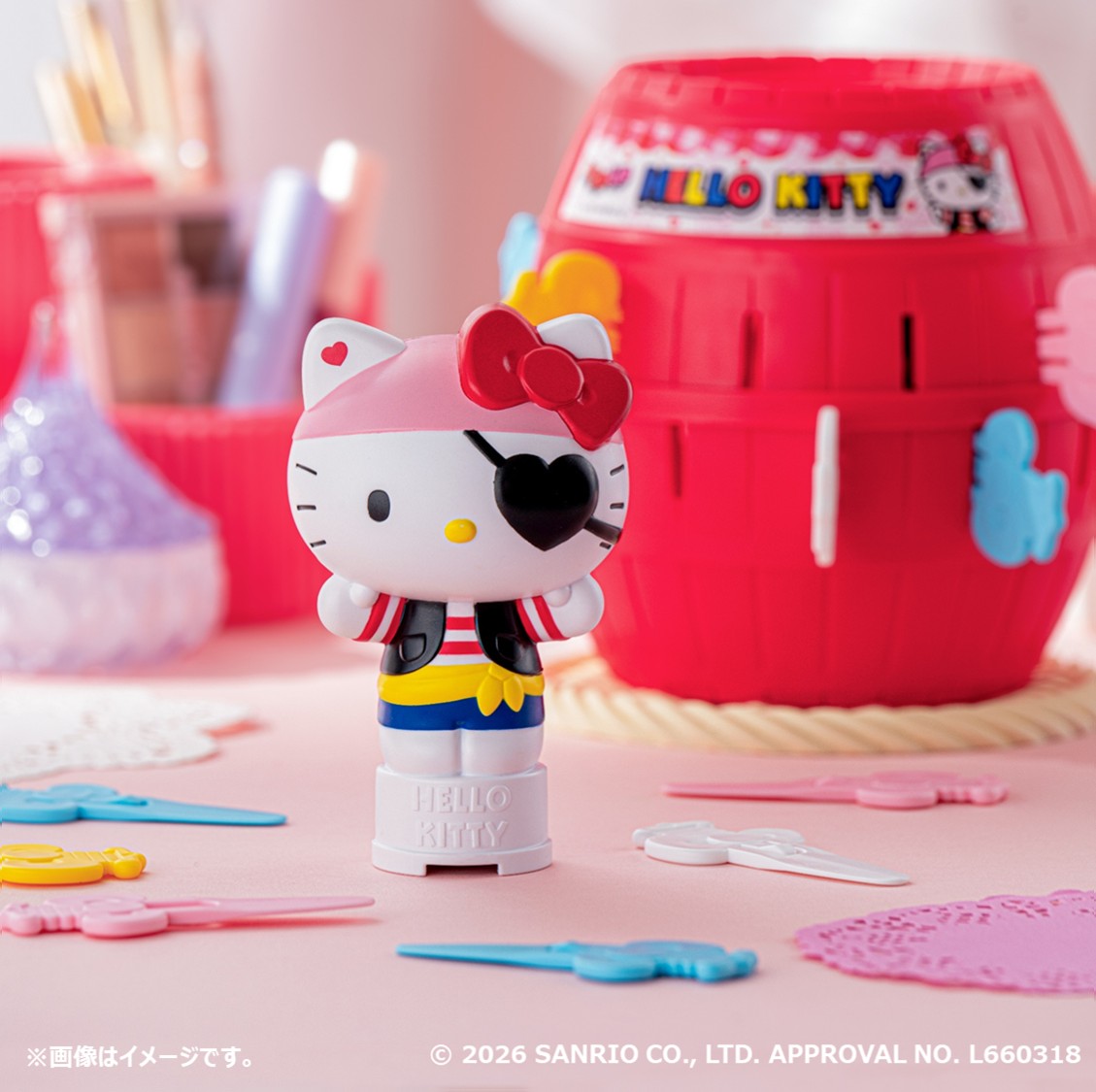 ✨🎀ハローキティ危機一発🎀✨ 本日発売！ ハローキティがタルから