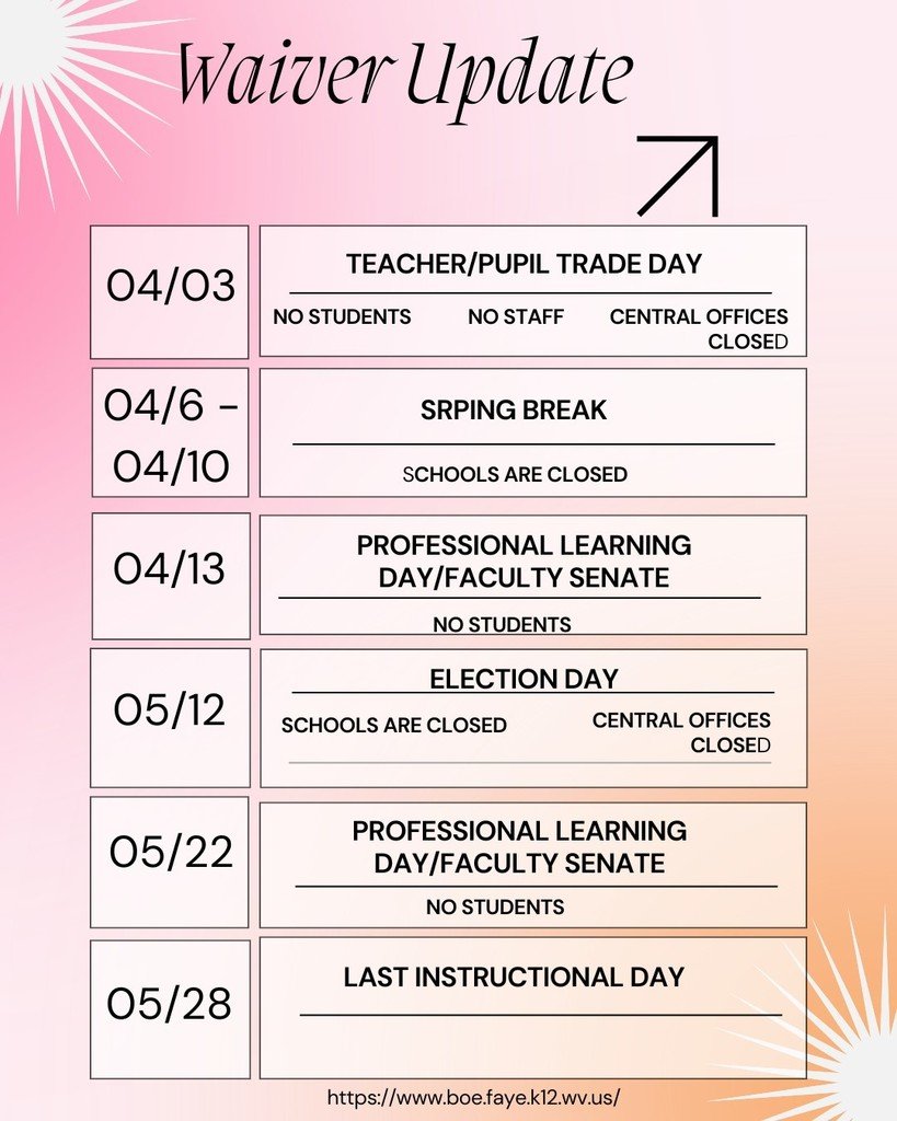 Fayette County Schools WV tweet media