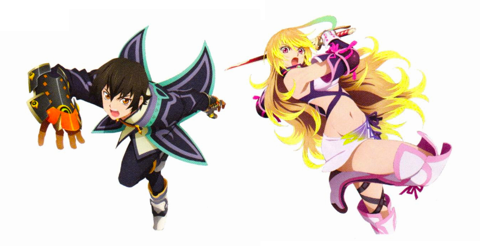 TwinRebirth's tweet photo. Diseños de los personajes de #JudeMathis y #MillaMaxwell, creados para su aparición cameo en #TalesOfBerseria. #TalesOf https://t.co/7OzIxbt1vg