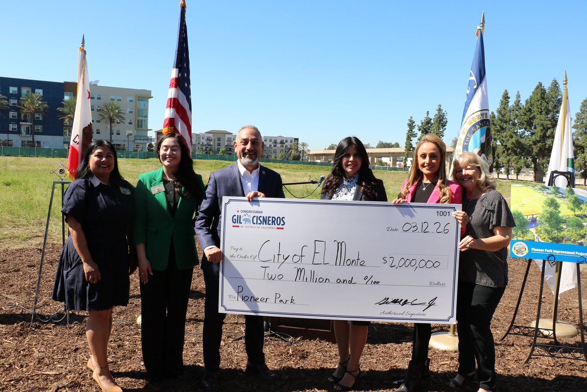 Rep. Gil Cisneros tweet media