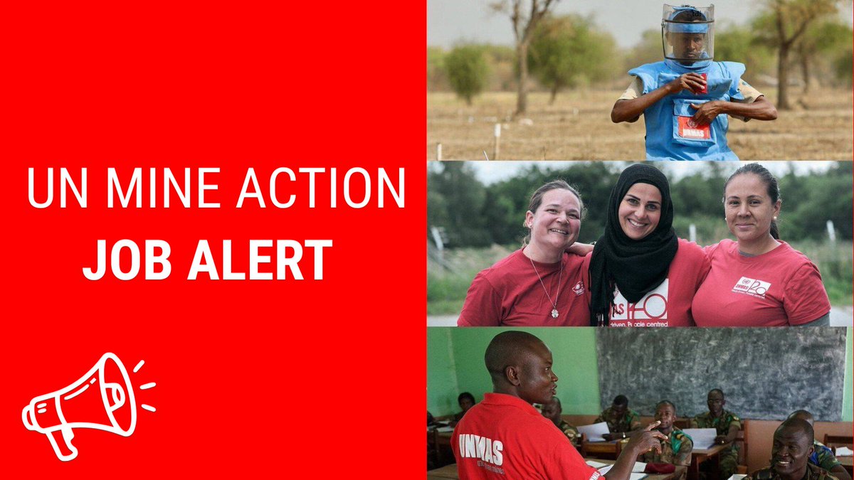 United Nations Mine Action Service (UNMAS) tweet media