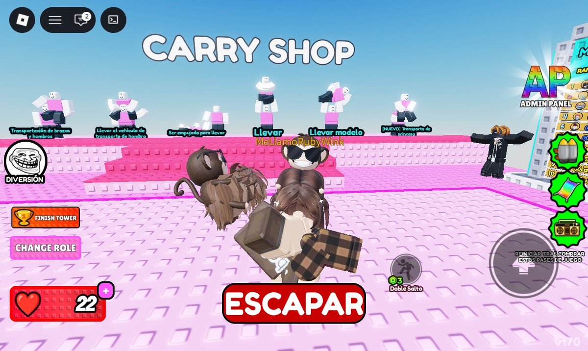 RexShadowYT's tweet photo. Ella me obligó a jugar, lo juro 😭 https://t.co/ekosrmZGZB