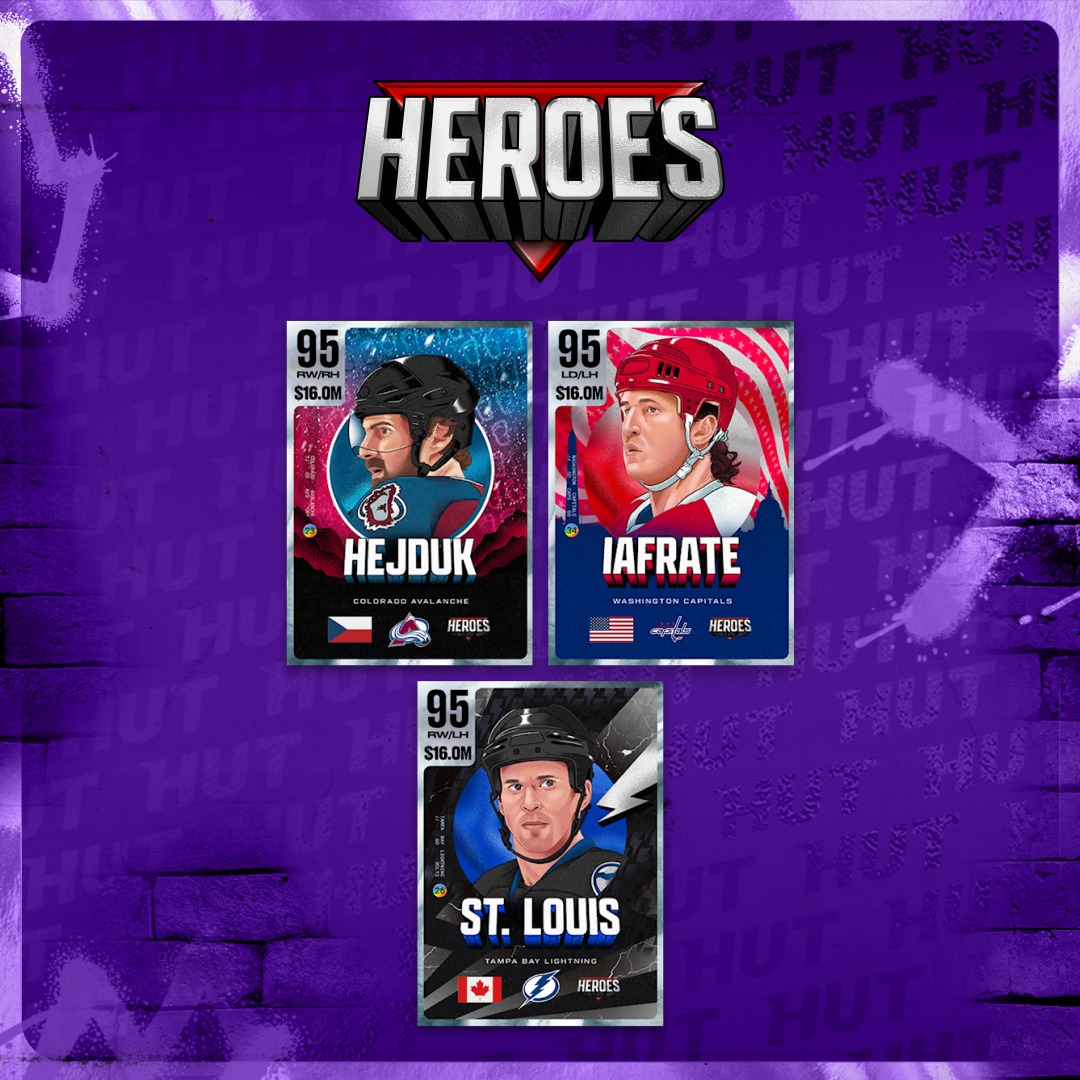 EASPORTSNHL's tweet photo. Season 4 in HUT is live in #NHL26  ❗️

J.T. Miller leads a new XP Path 📈

This season brings a new wave of Captains, Rookies, Heroes, and Icons to collect  🔥

Introducing HUT Prototypes 🏒 Available now