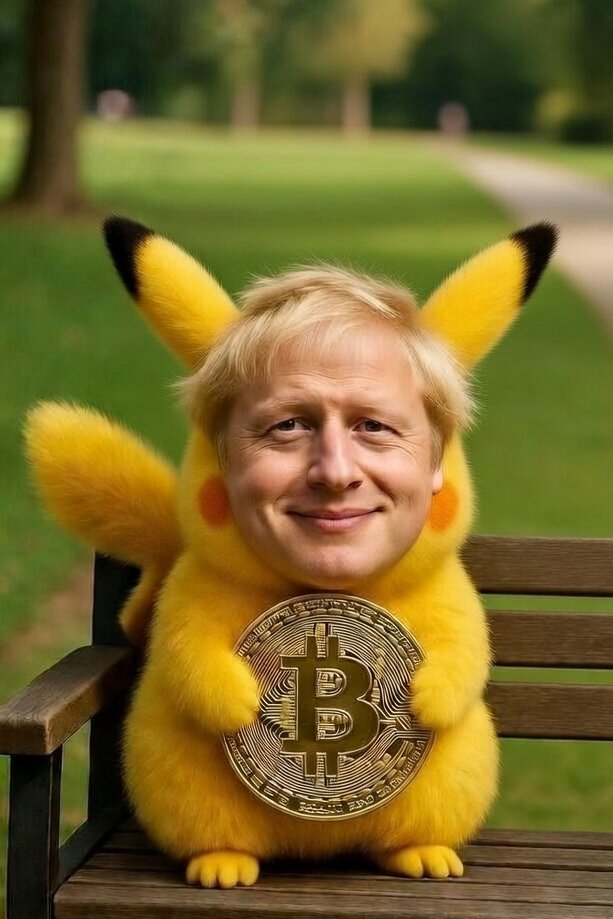 Zayn_Yan's tweet photo. @BorisJohnson Pikachu > bitcoin = Ponzi
"Boris Johnson"🤡 https://t.co/VAT2yHhTcj