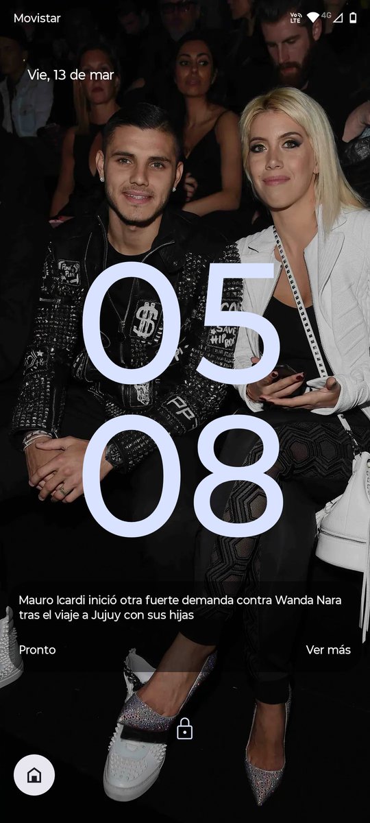 Las noticias que tiraba el protector de pantalla xd