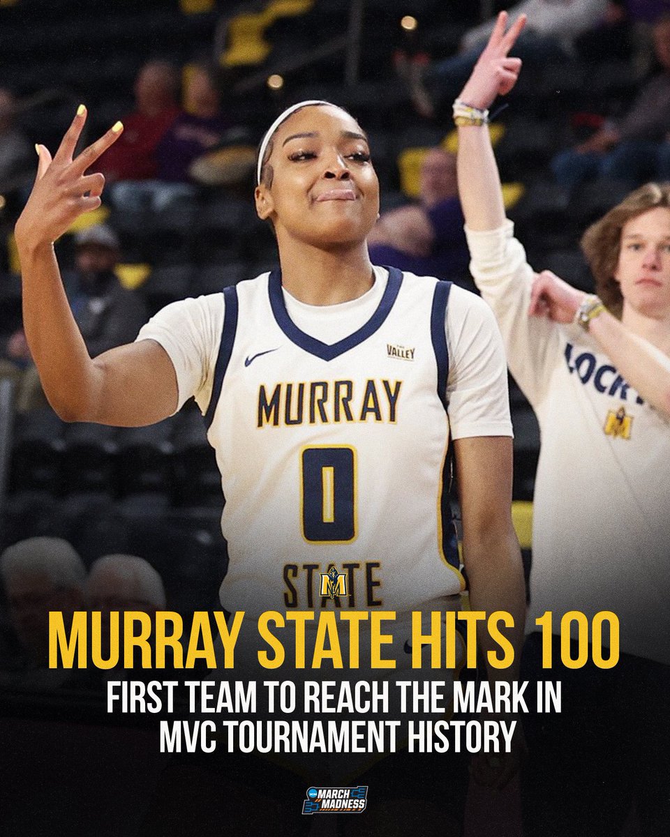 MarchMadnessWBB's tweet photo. 105 points and a trip to the semis. 💯 The Racers are moving on🔥

#NCAAWBB x @RacersWBB https://t.co/6MCaEZ2wqC
