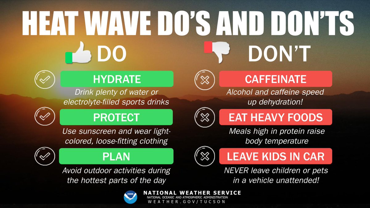 NWS Tucson tweet media