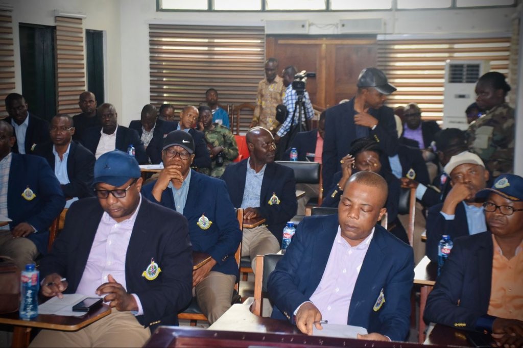 CrigTafo's tweet photo. A high-profile Nigerian military delegation from the National Defence Academy led by Commodore T. S. Ngada paid a familiarization visit to the Cocoa Research Institute of Ghana (CRIG) yesterday, 3/13/2026 to discuss strategies on agricultural sustainability and regional security. https://t.co/DyiqcqUMQ3