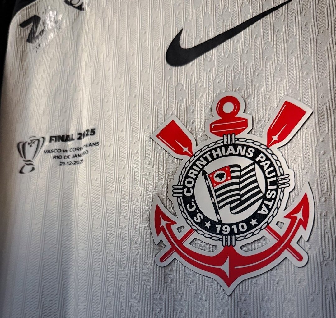 Pessoal, e o patch da Copa do Brasil na camisa do Corinthians? Não vai rolar mesmo?