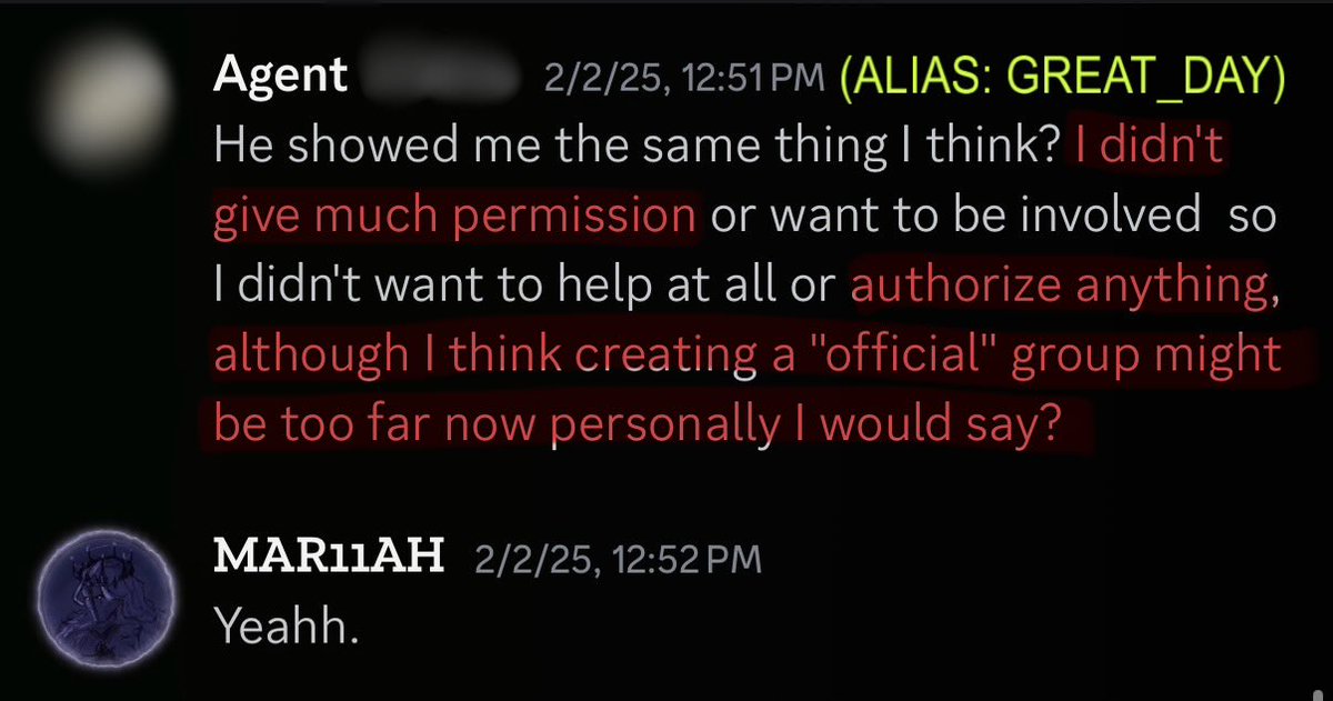 MAR11AHH's tweet photo. Oh, and one more thing. Just for clarification. Be sure to read the description for these images. All under same day, excluding Jorm’s private conversation. “I don’t want to involve anything days union forever” - Great_Day. We should listen. #ProjectVorbeckia #TheDaysUnion #TDU https://t.co/hcG38Usmip