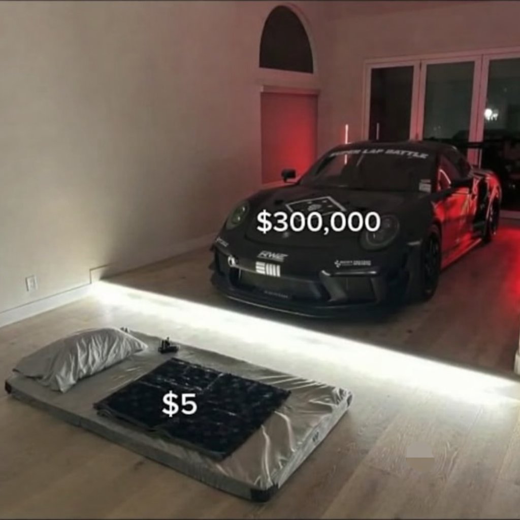 Crypto bros will live like this and see no problem...