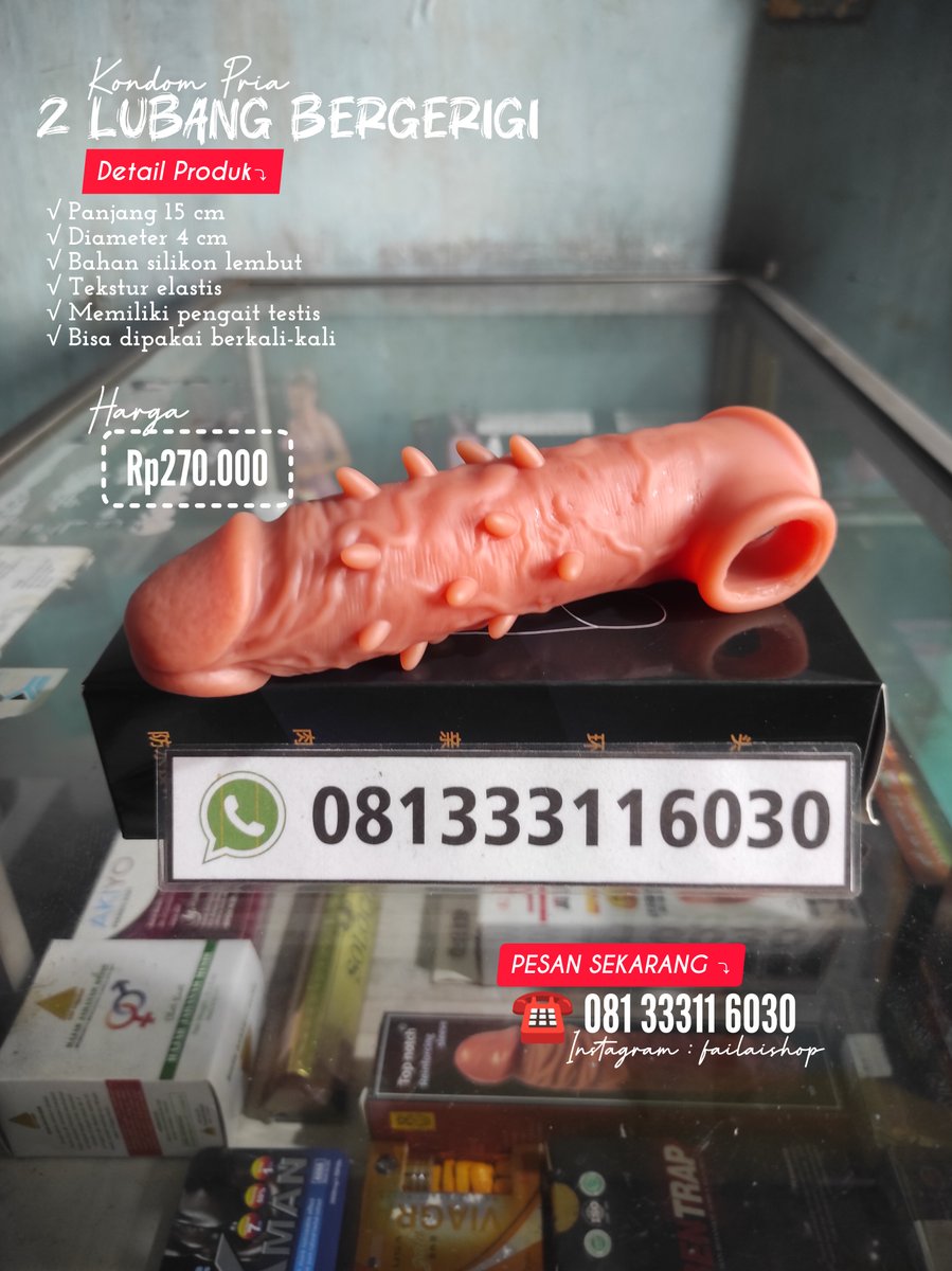 failaishop's tweet photo. Cod Surabaya 081333116030 Jual Kondom Bergerigi di Surabaya

WA Pemesanan : https://t.co/wKALkQzQdU

"Barang kami packing rapi &amp; tertutup rapat, Privasi aman terjaga"

Melayani : Pesan antar (gojek) dan COD untuk wilayah #Surabaya &amp; #Sidoarjo #kondomsex #kondompria #kondomcoklat https://t.co/0nih0g6aZZ