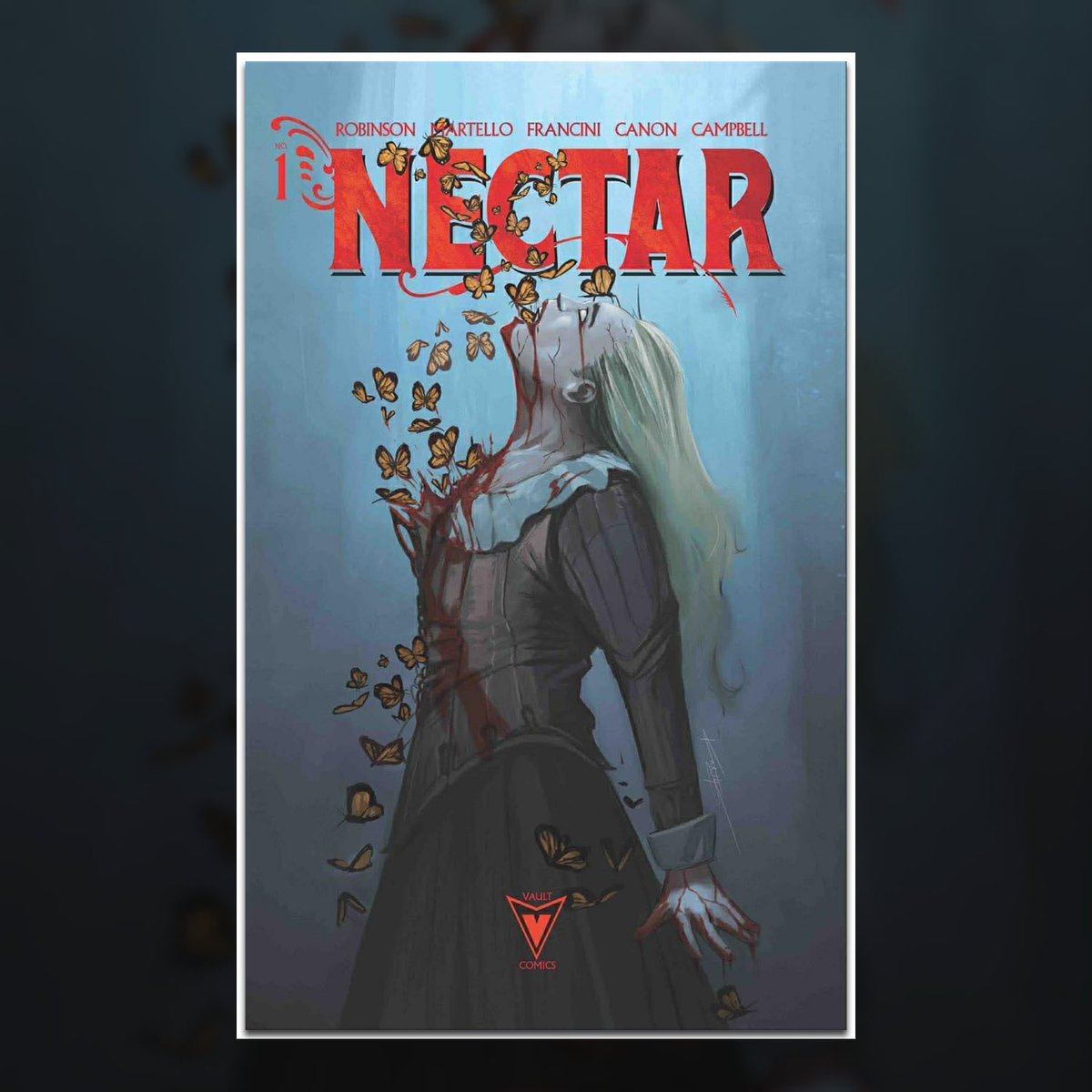 7ate9comics's tweet image. 🔥 NECTAR #1 – 2ND PRINT VARIANTS 🔥

🦋 NECTAR #1 – KEVIN MALQUI VARIANTS

🗓️ ON SALE: SAT, MARCH 14TH
⏰ 2PM ET / 6PM UK TIME
💻 AVAILABLE AT: 7ATE9COMICS.COM

📚 TRADE DRESS VARIANT – LTD TO 500
💵 £11.50

✨ TRADE + FOIL SET – LTD TO 400 SETS
💵 £30.50

#NECTAR