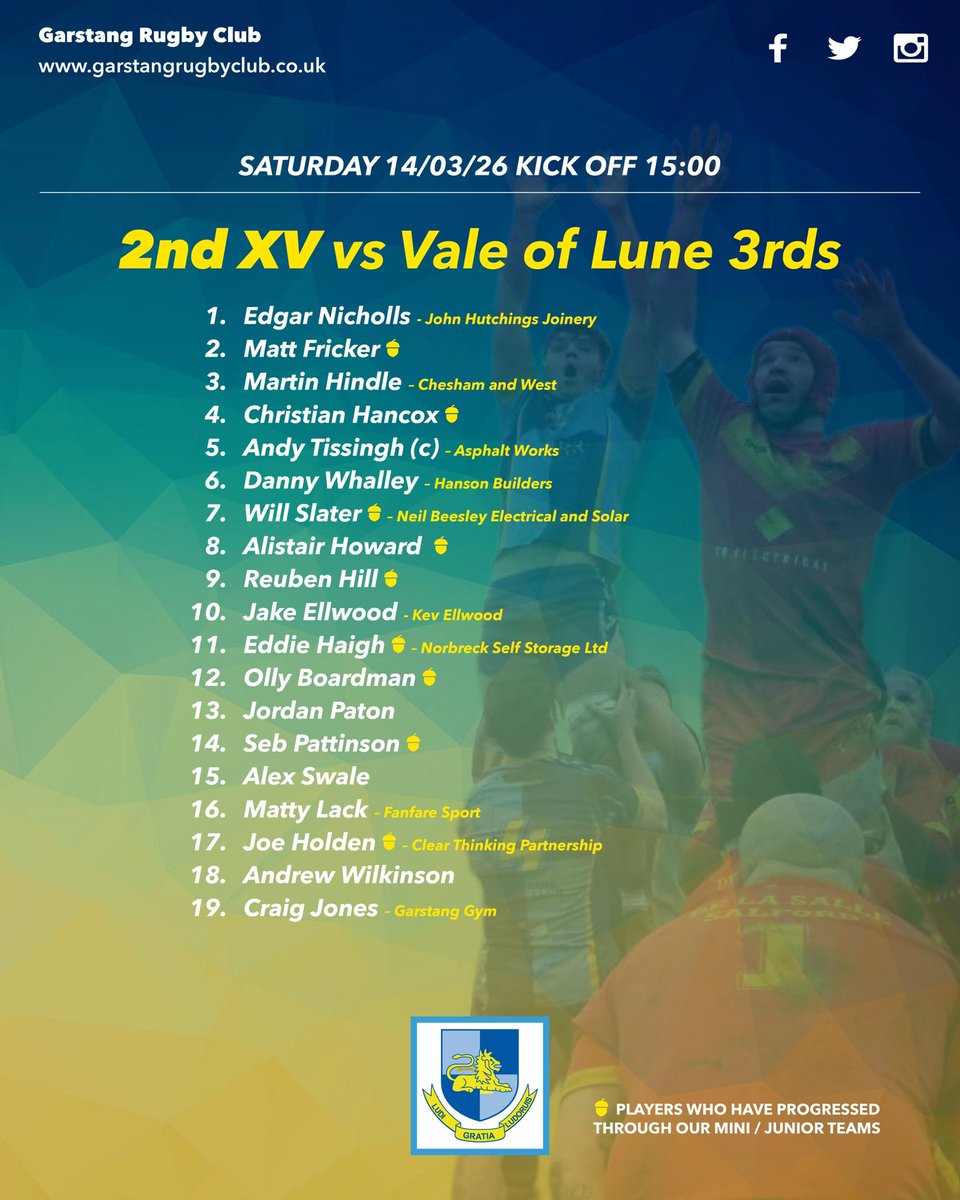 Garstang Rugby Club tweet media