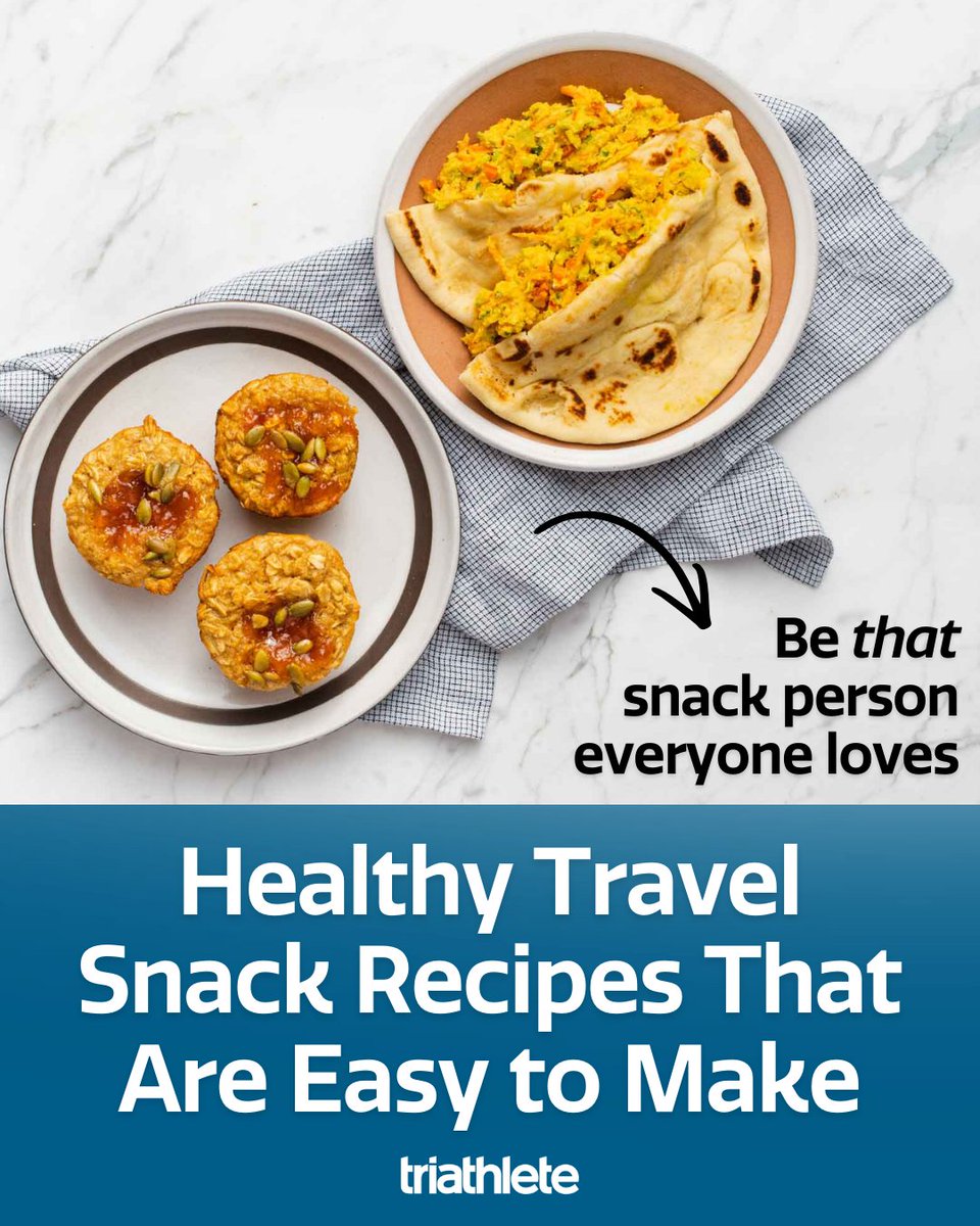 TriathleteMag's tweet photo. These easy-to-make healthy recipes pack well - no matter where your journey takes you. https://t.co/zM8QgXoexd https://t.co/Eqcg1jvI3B