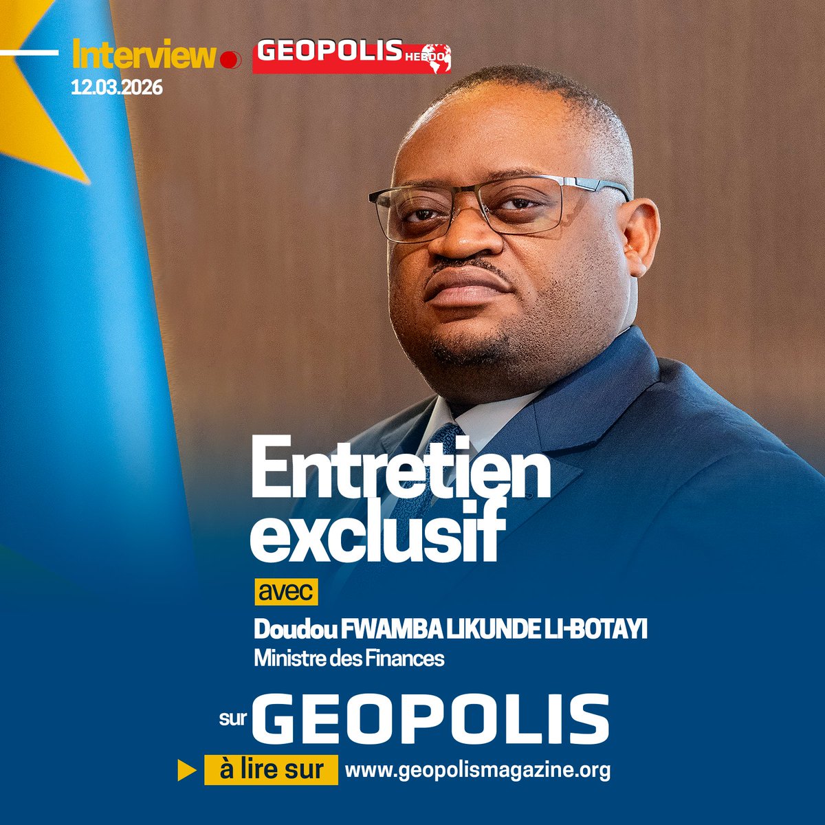 Ministère des Finances, RDC tweet media