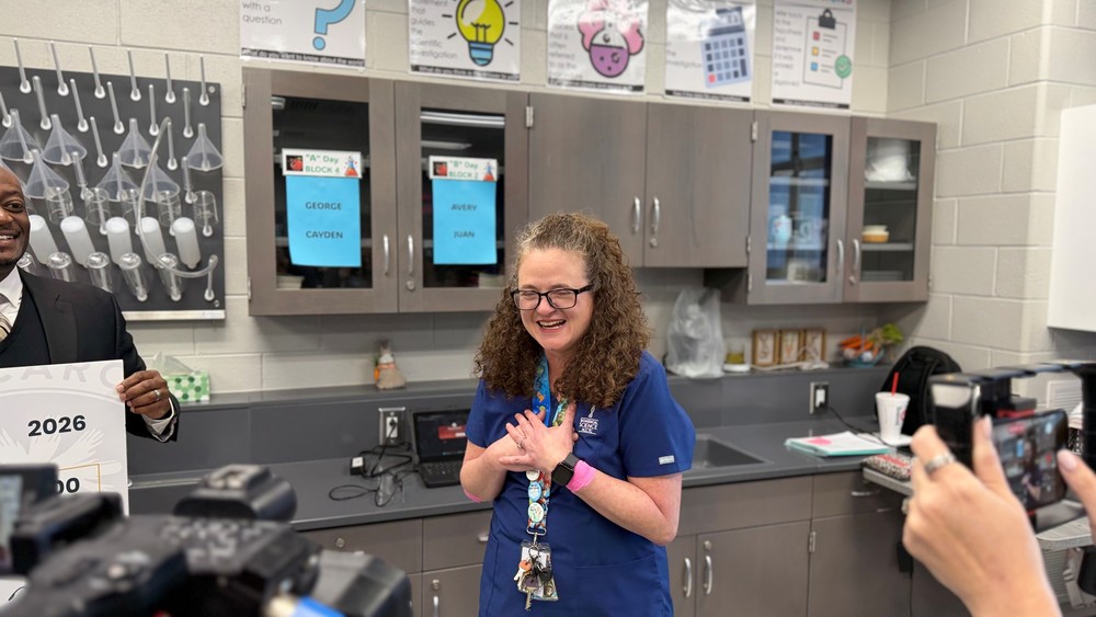 A CALLING, NOT JUST A CAREER: DR. CHRISTIE PALLADINO REPRESENTS AIKEN AS STATE TEACHER OF THE YEAR FINALIST  acpsd.net/o/sahs/article…