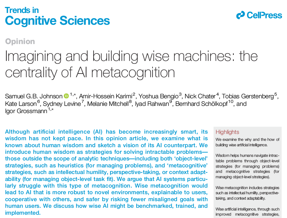 Trends in Cognitive Sciences tweet media